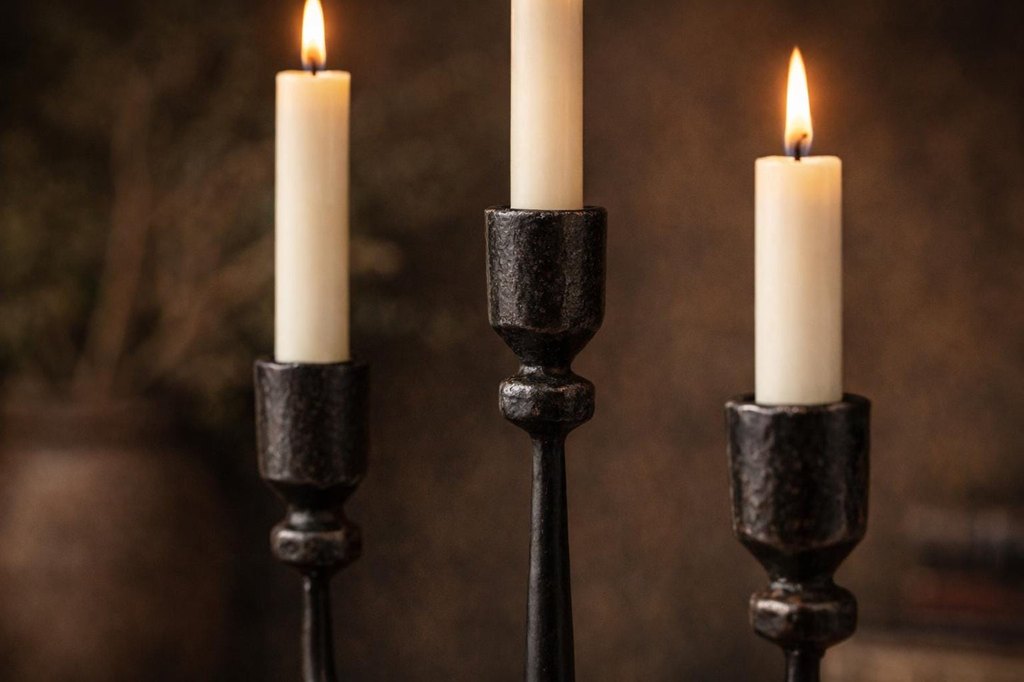 South Table Iron Candelabra