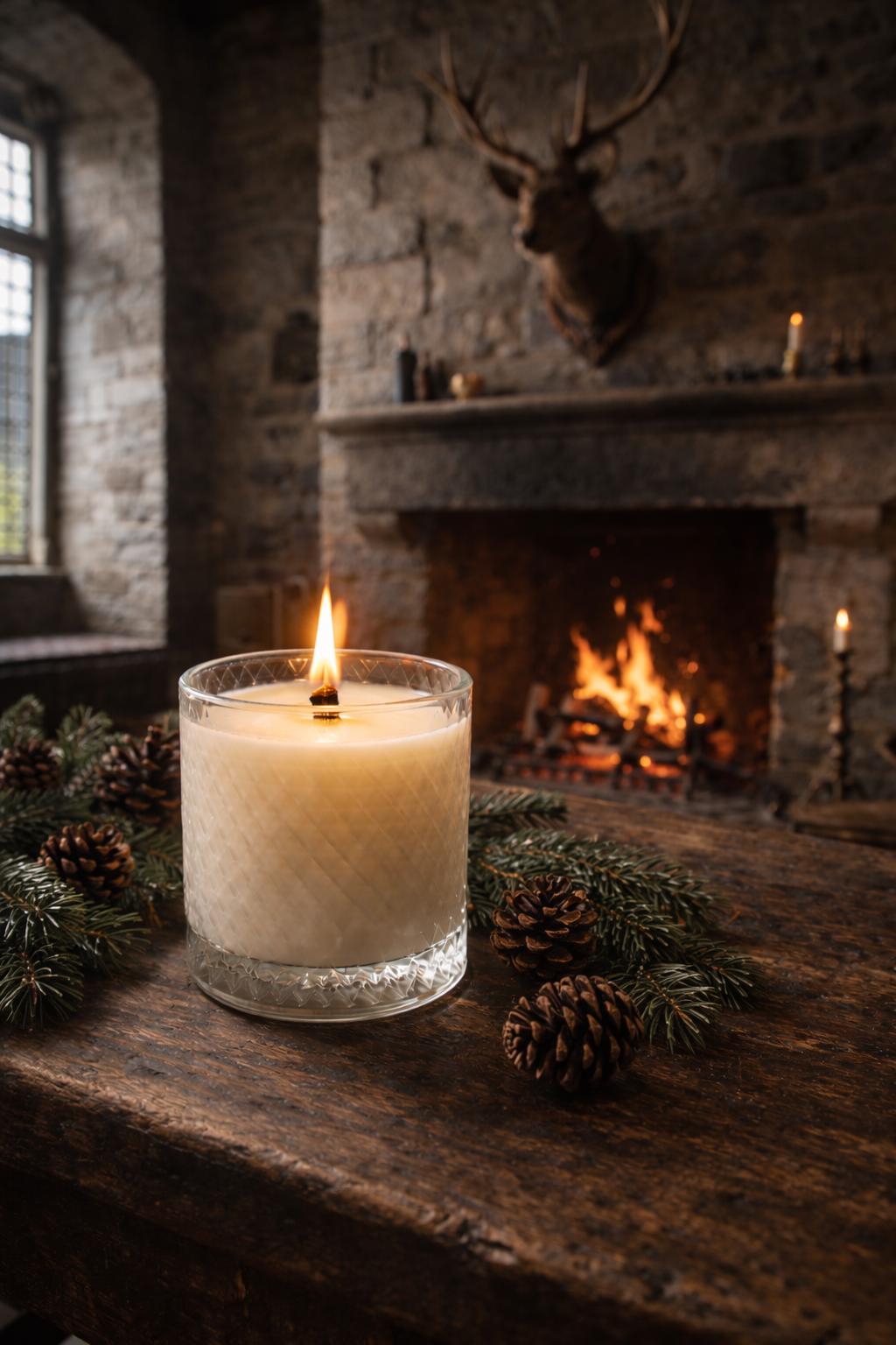 Winter Hearth | Fir & Wood Smoke Soy Candle
