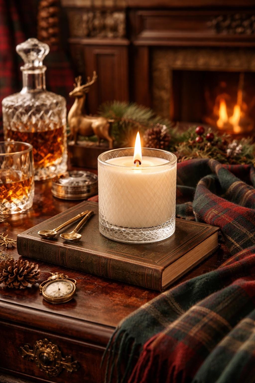 Wool Room | Soy Candle with Clean Wool & Linen