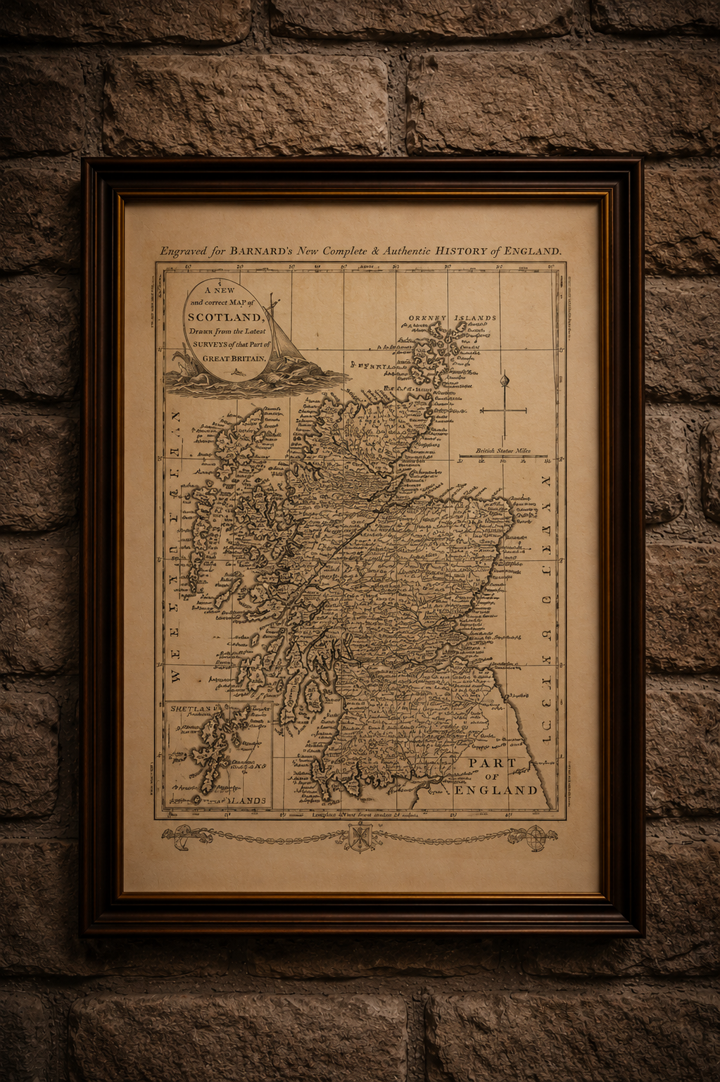 Map of Scotland