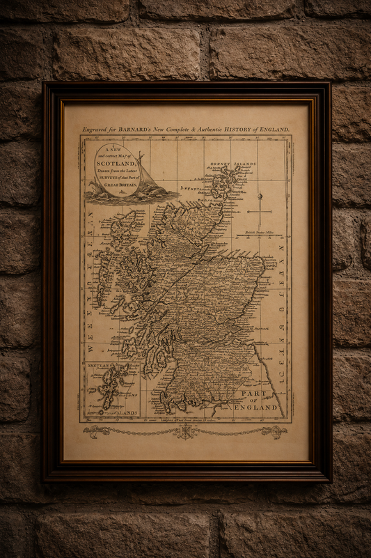 Map of Scotland